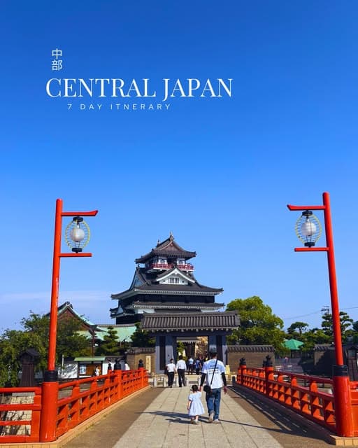 Central Japan Itinerary: Ancient Towns and UNESCO Villages