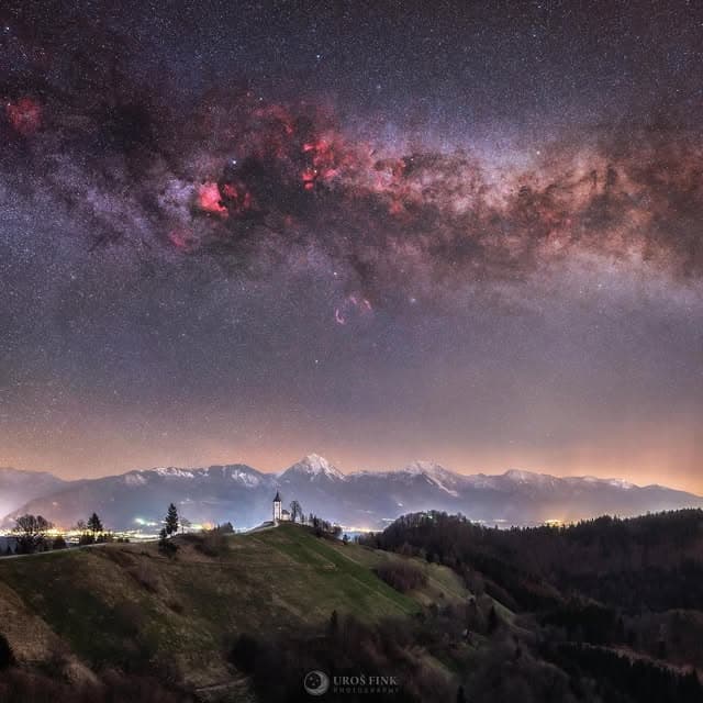 Milky Way Above Slovenia's Kamnik-Savinja Alps