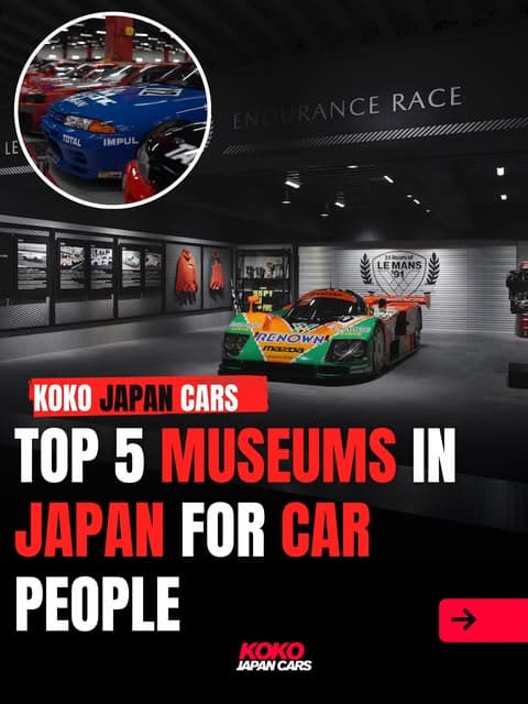 Top 5 Japanese Car Museums For Enthusiasts