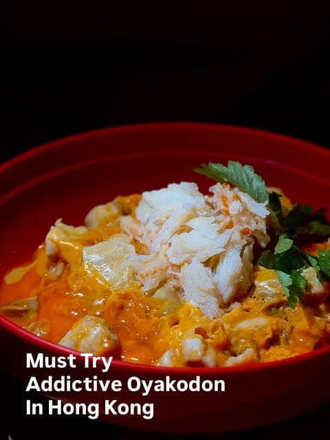 Oyakodon Dishes at Tori Sanwa