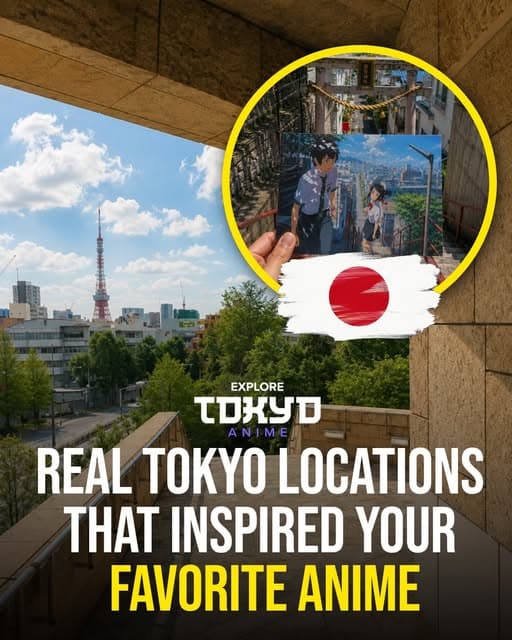 Four Anime Locations in Tokyo To Visit