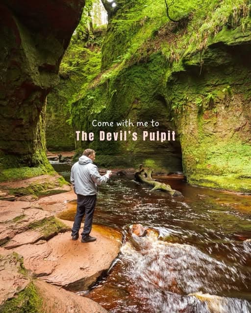 Finnich Glen and Devil's Pulpit: Scotland's Mythical Gorge