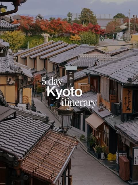 Kyoto's Cultural Gems and Scenic Wonders