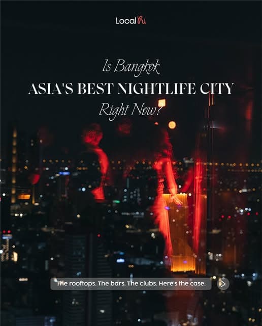 Bangkok's Top Nightlife Destinations Shine Bright