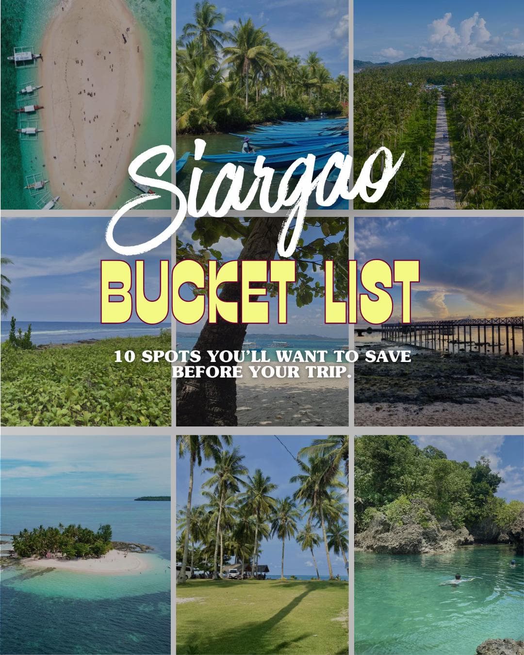 Top 10 Siargao Destinations To See