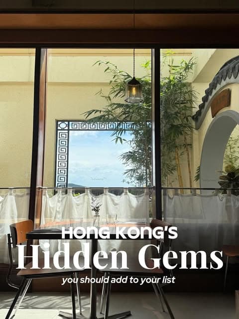 Hong Kong's Hidden Gems for Authentic Dining