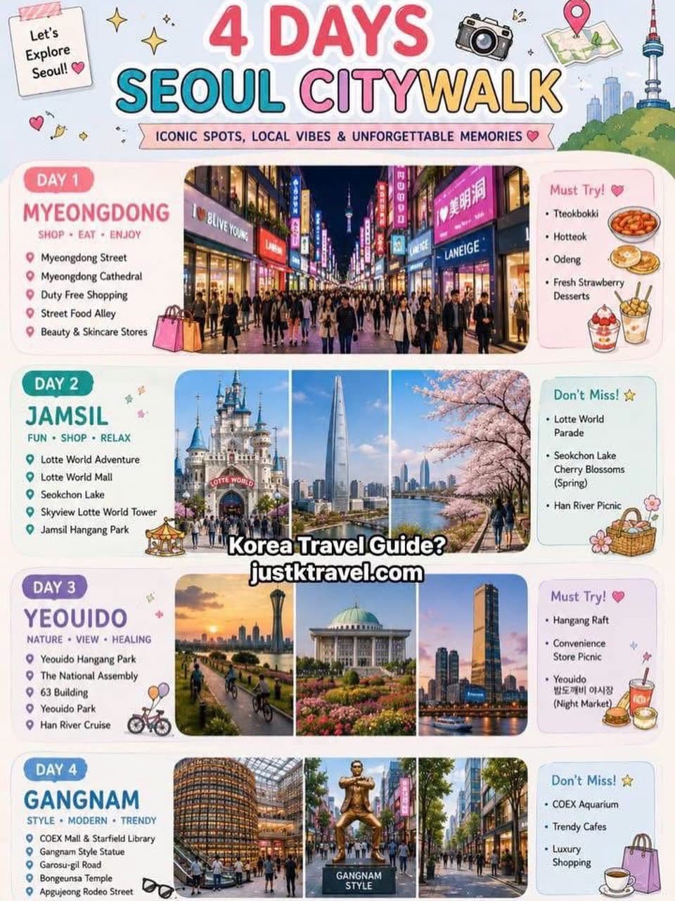 Seoul City Walk: Culture, Parks, and Landmarks