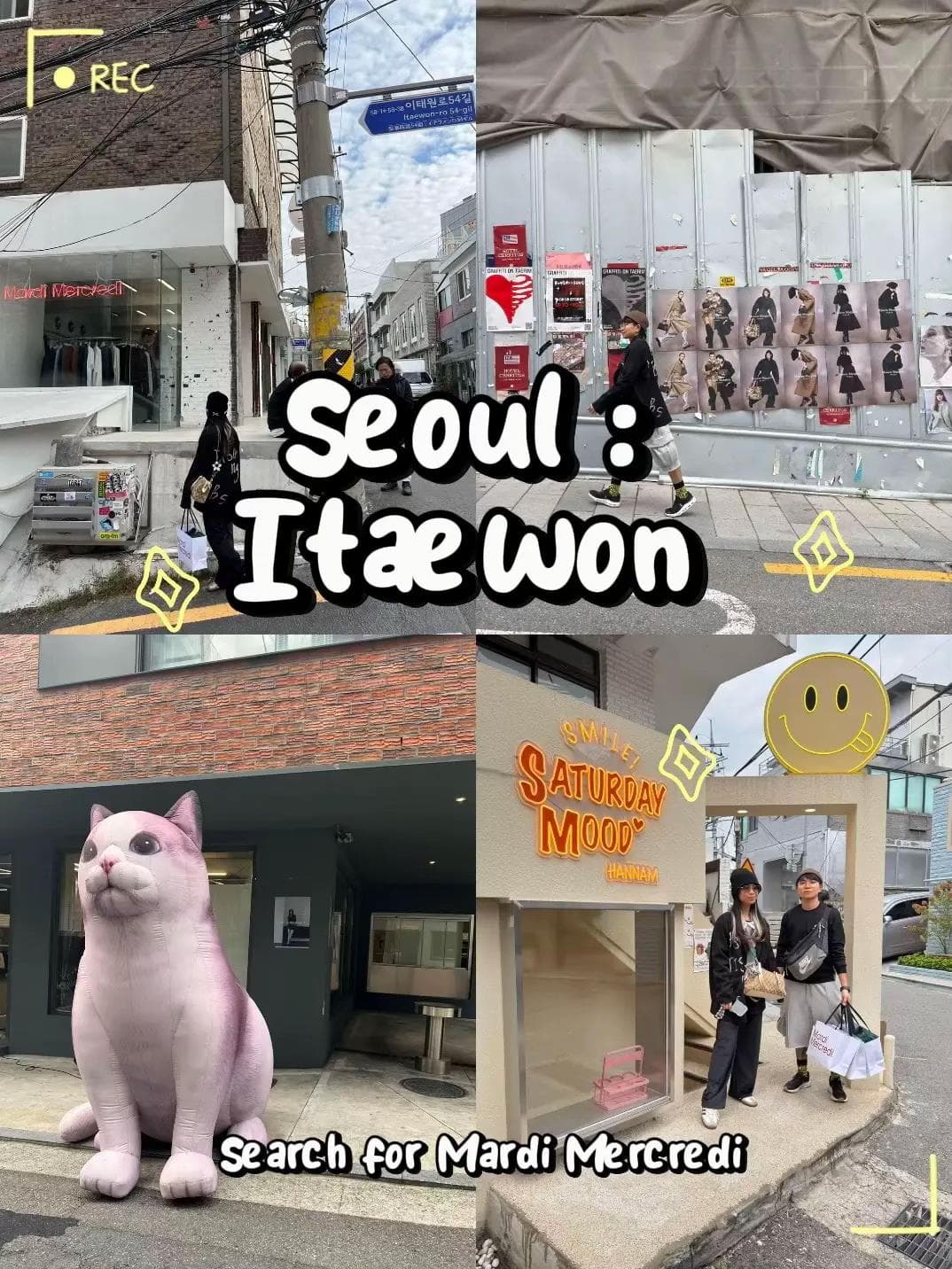 Mardi Mercredi and Pique Cafe in Seoul