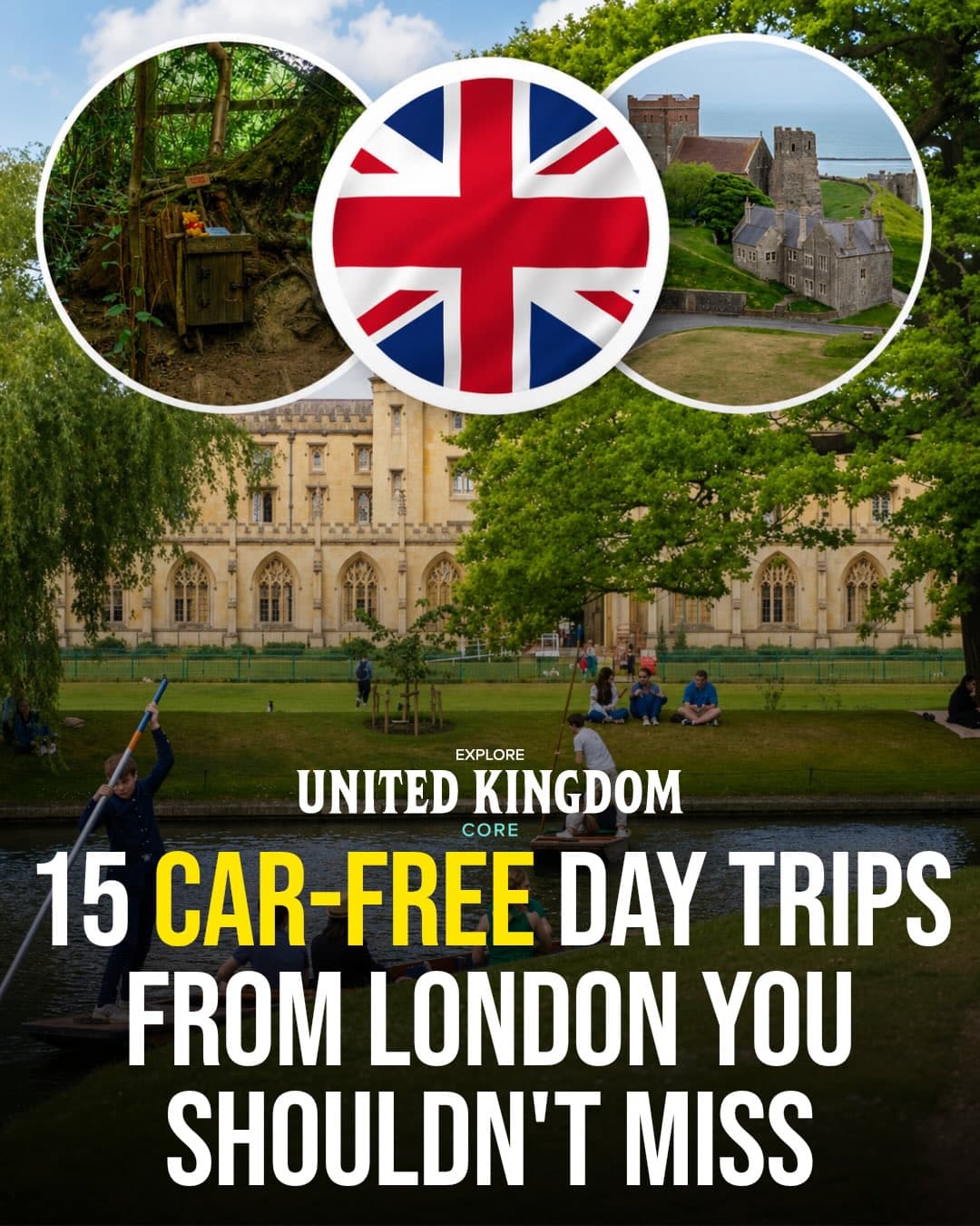 Car-Free Day Trips From London
