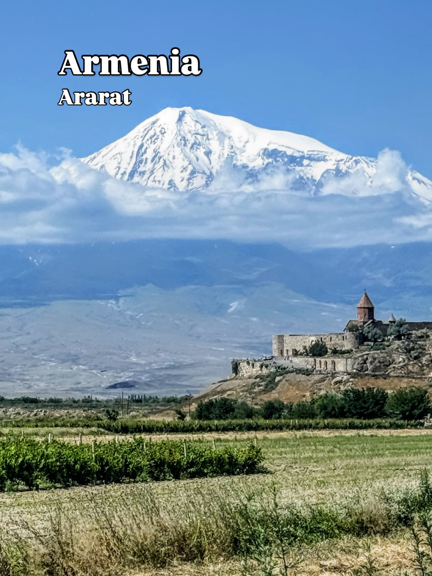 Armenian Monasteries and Mount Ararat's Symbolism