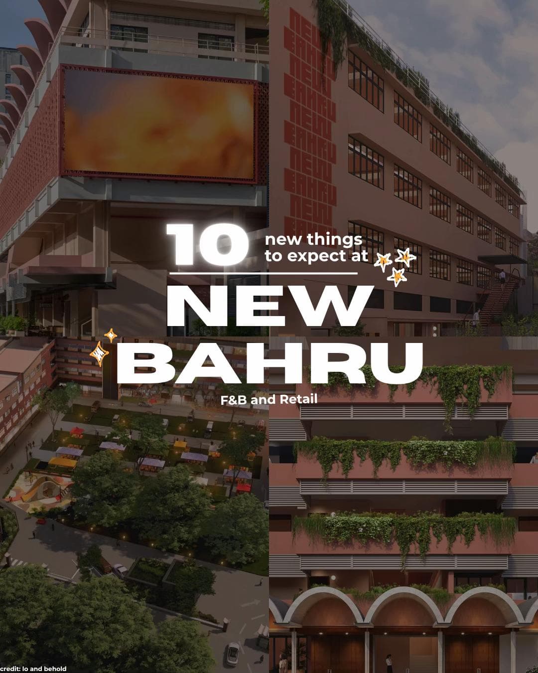 New Bahru and Nearby Food & Shops
