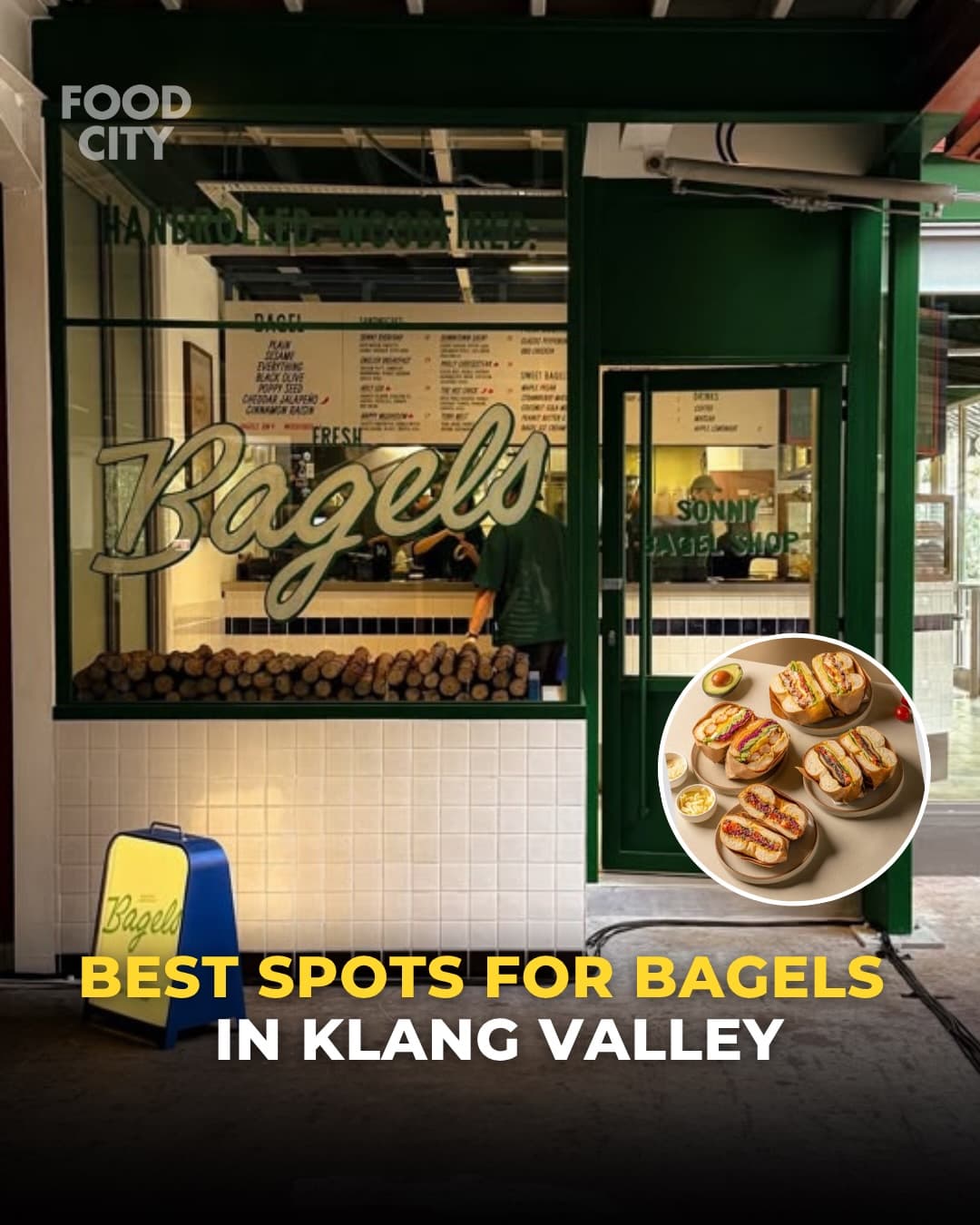 Klang Valley's Top Bagel Shops