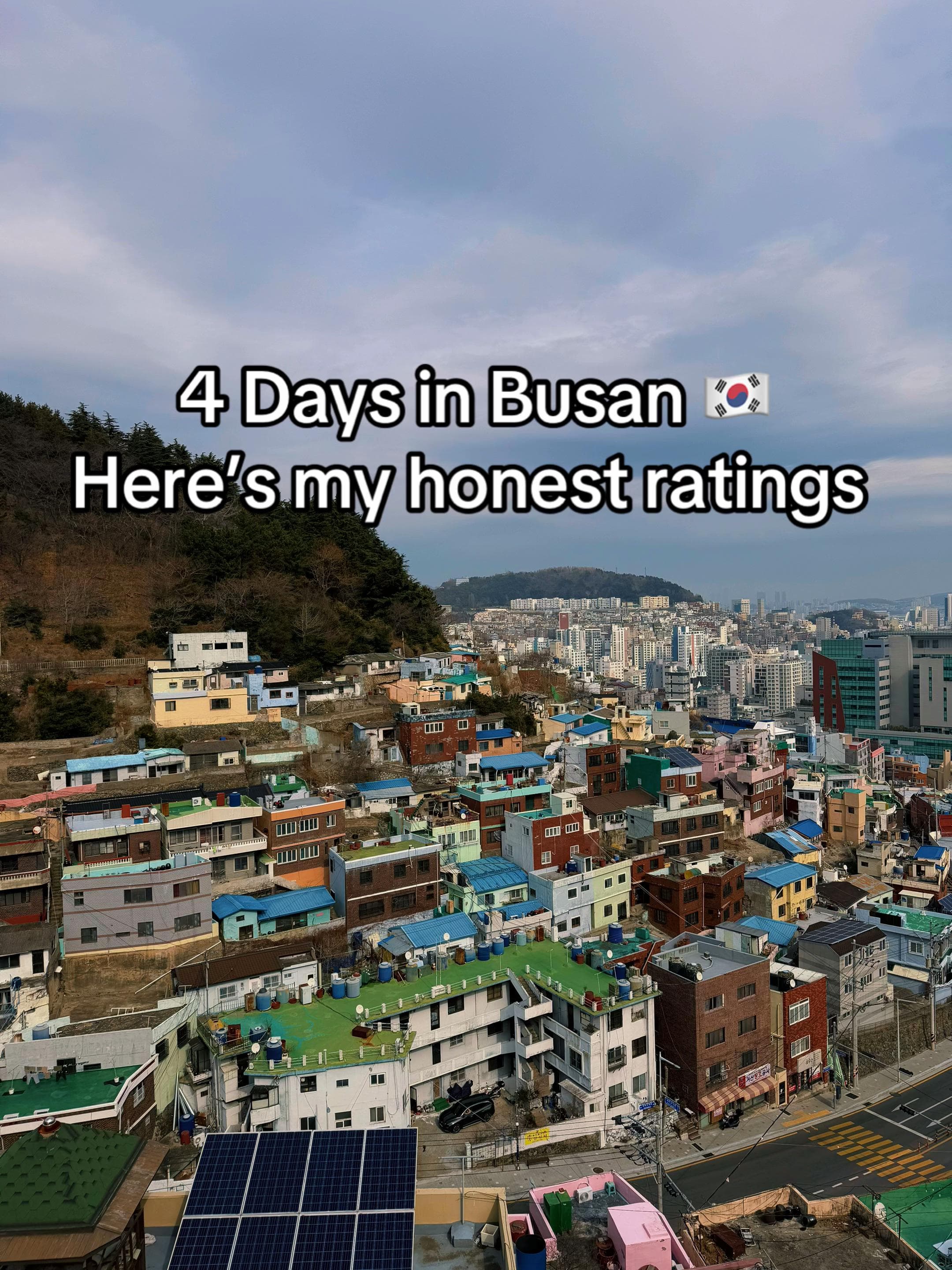 Four Days Exploring Busan's Coastal Charm
