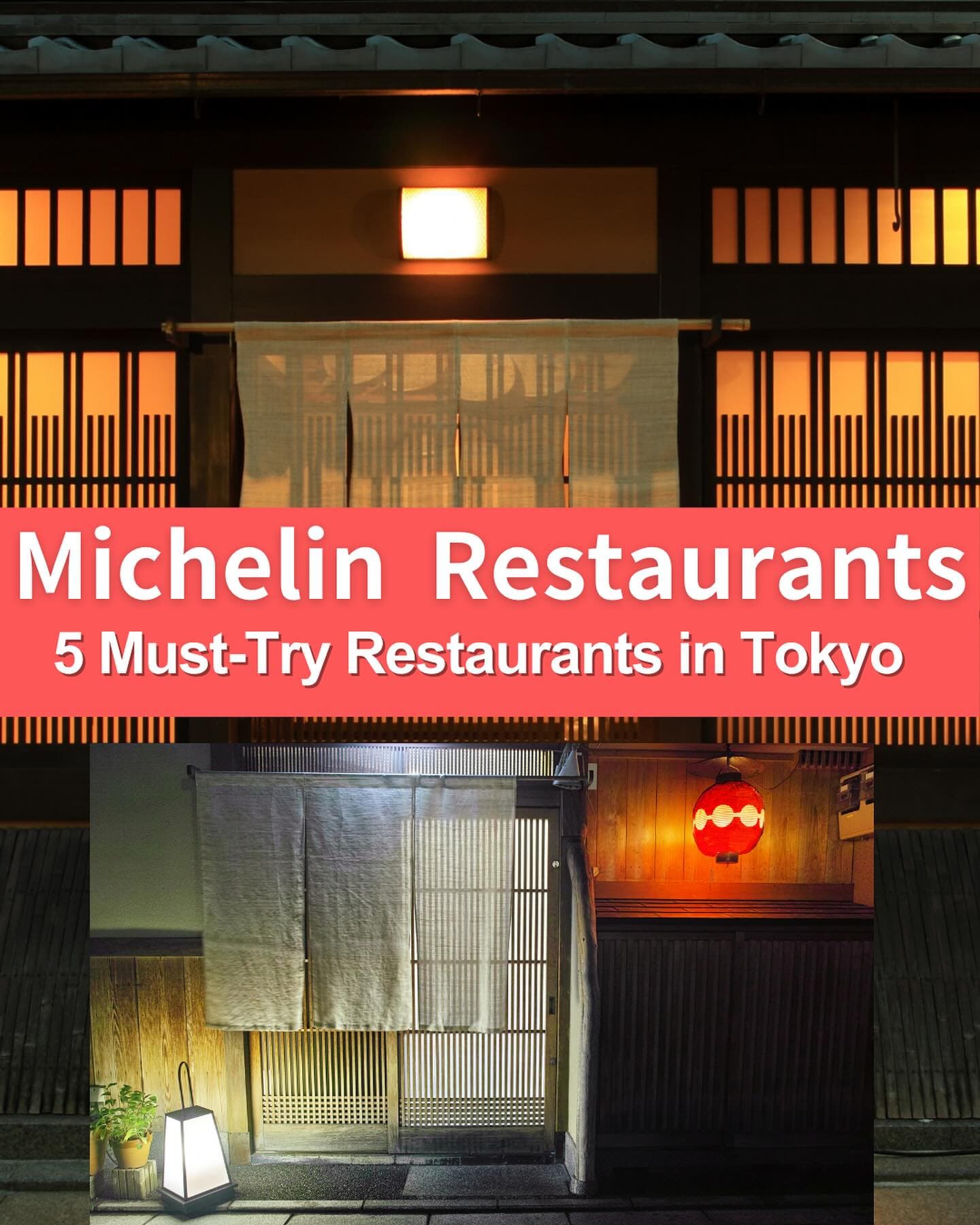 5 Restaurants in Tokyo