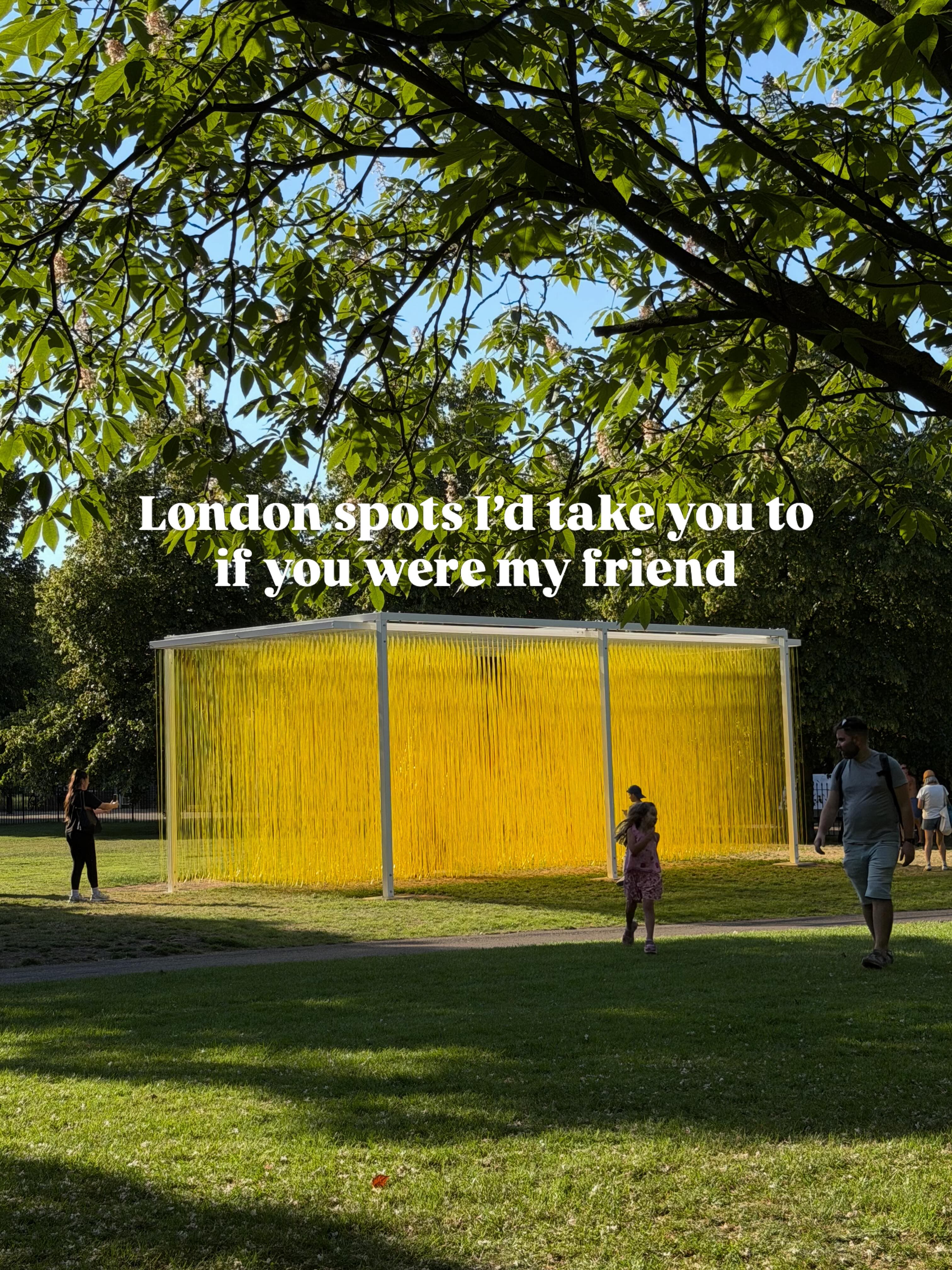 London Summer Activities: Parks, Art, and Sweet Treats