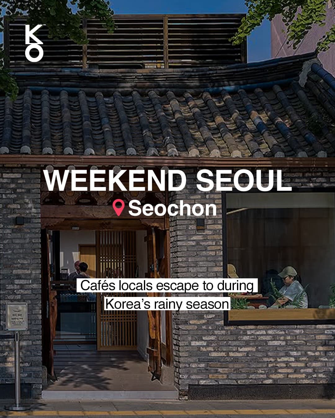 Seochon Cafes For A Rainy Day