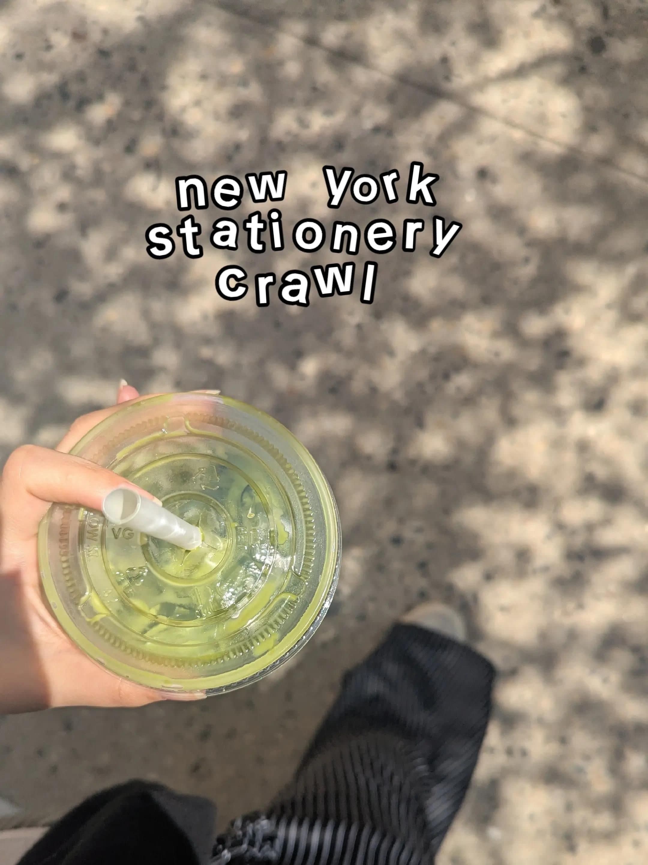 New York Stationery Crawl Through Gift Shops