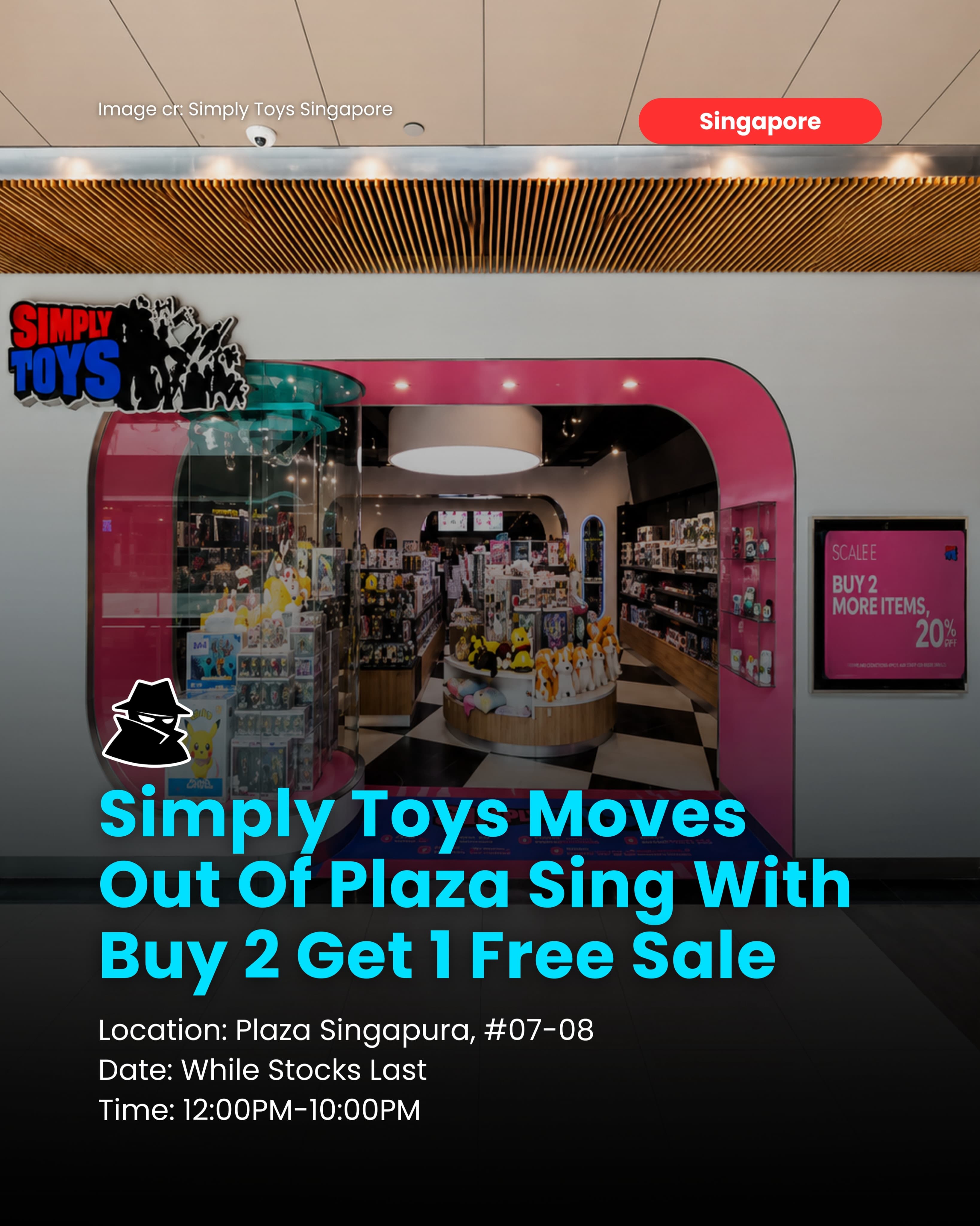 Simply Toys Moving Sale At Plaza Singapura