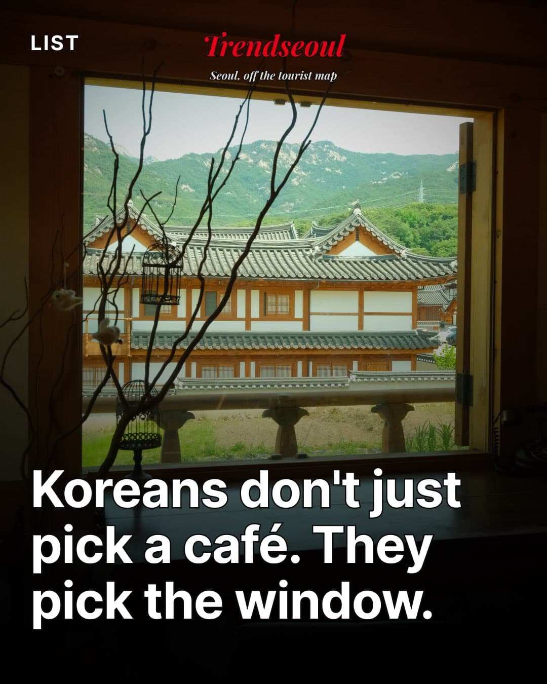 Seoul Cafes With Window Views