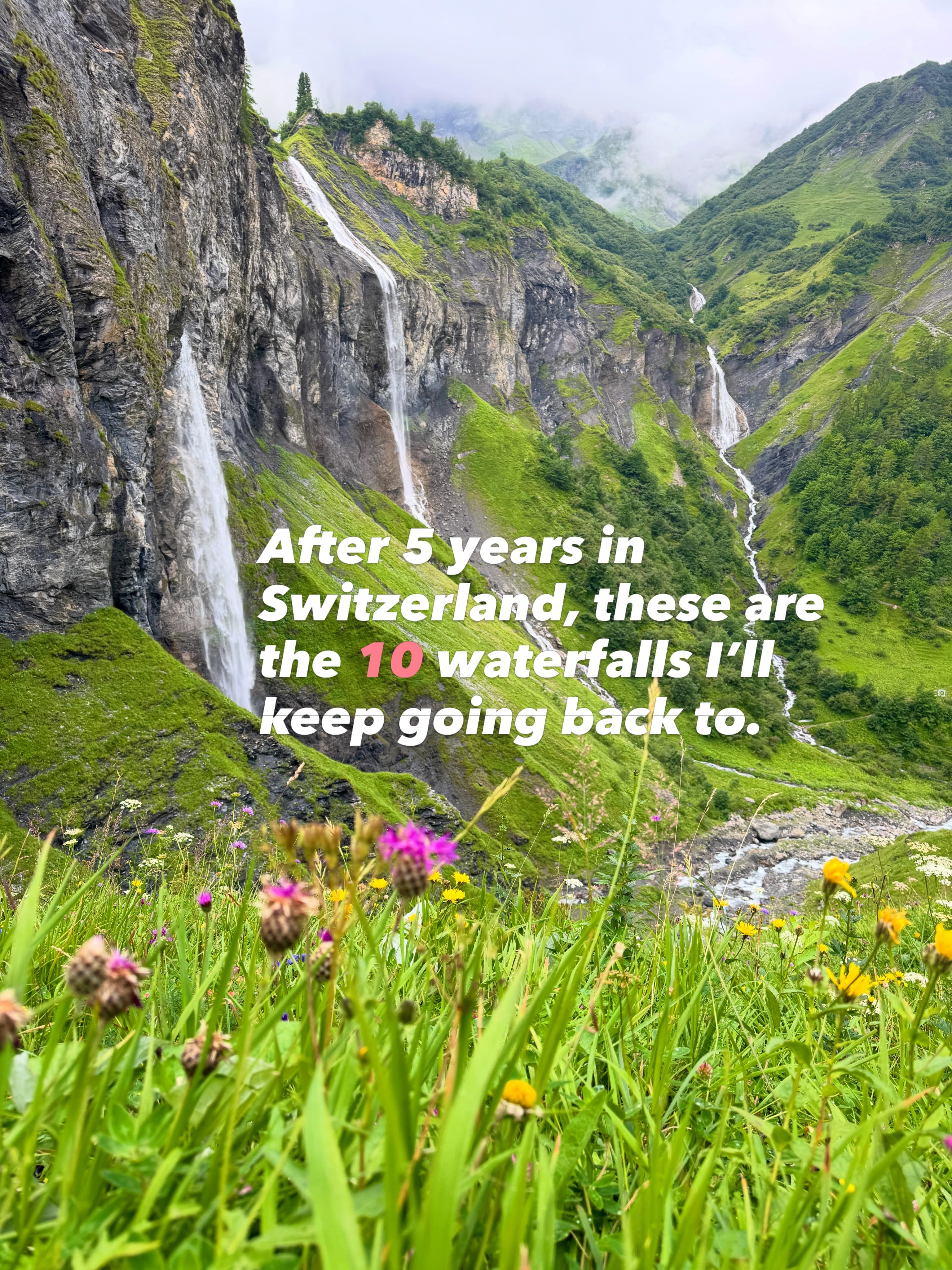 Swiss Waterfalls You'll Want to Revisit