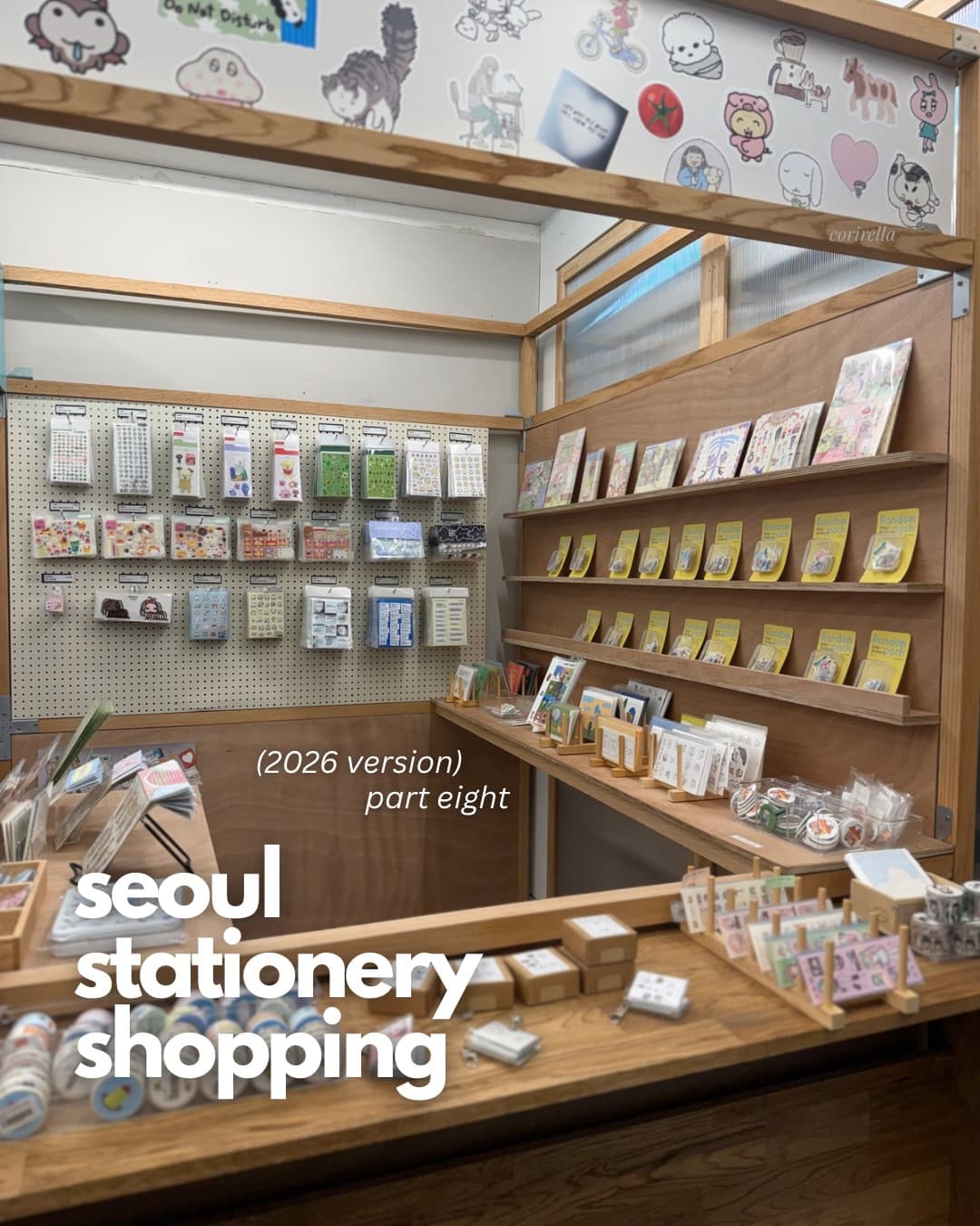 Seoul Stationery Shop Near Gyeongbokgung Palace
