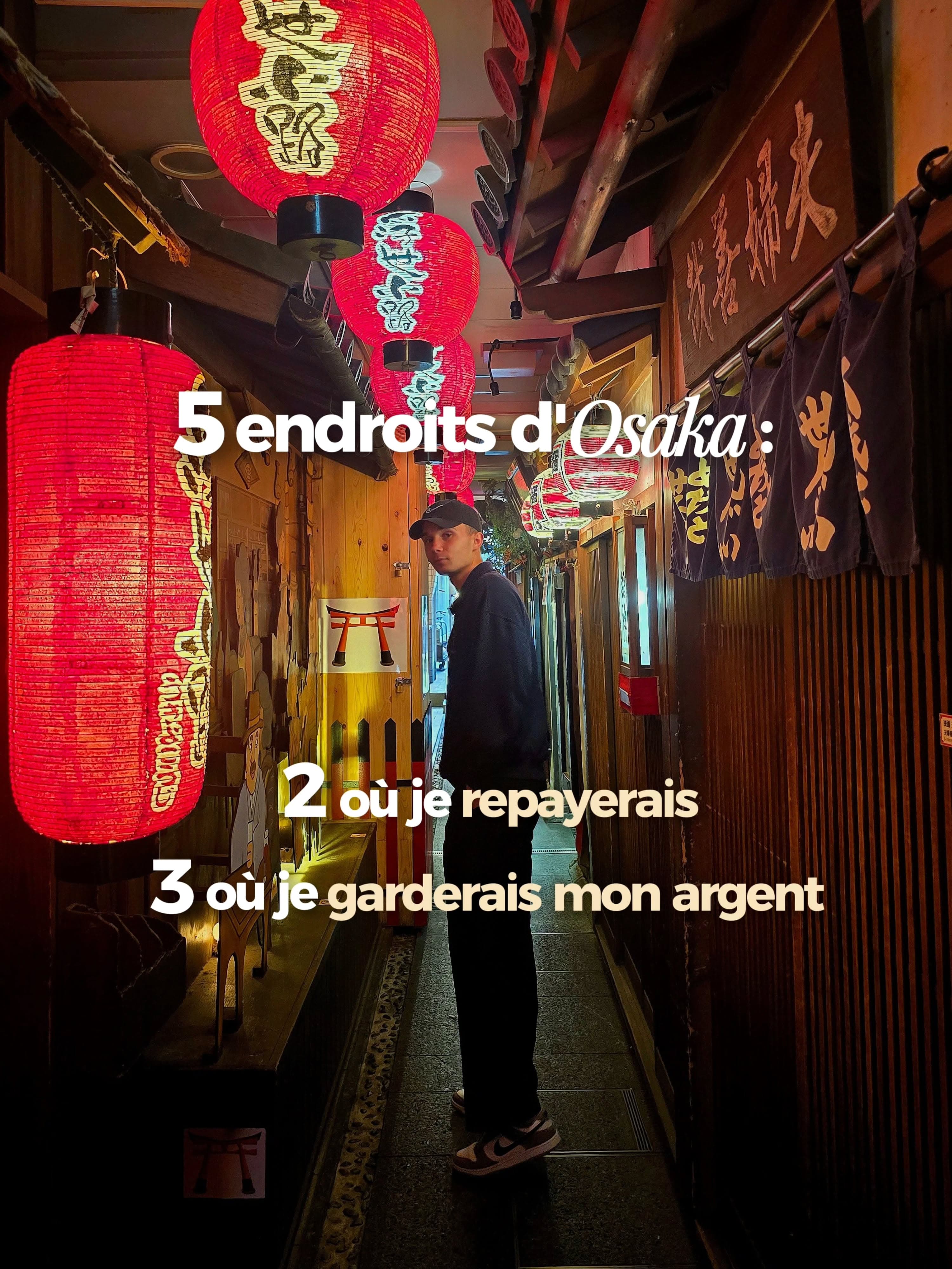 Osaka Attractions And Landmarks