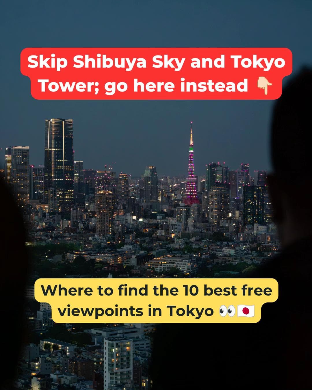 Ten Free Tokyo Viewpoints Offering Stunning City Vistas