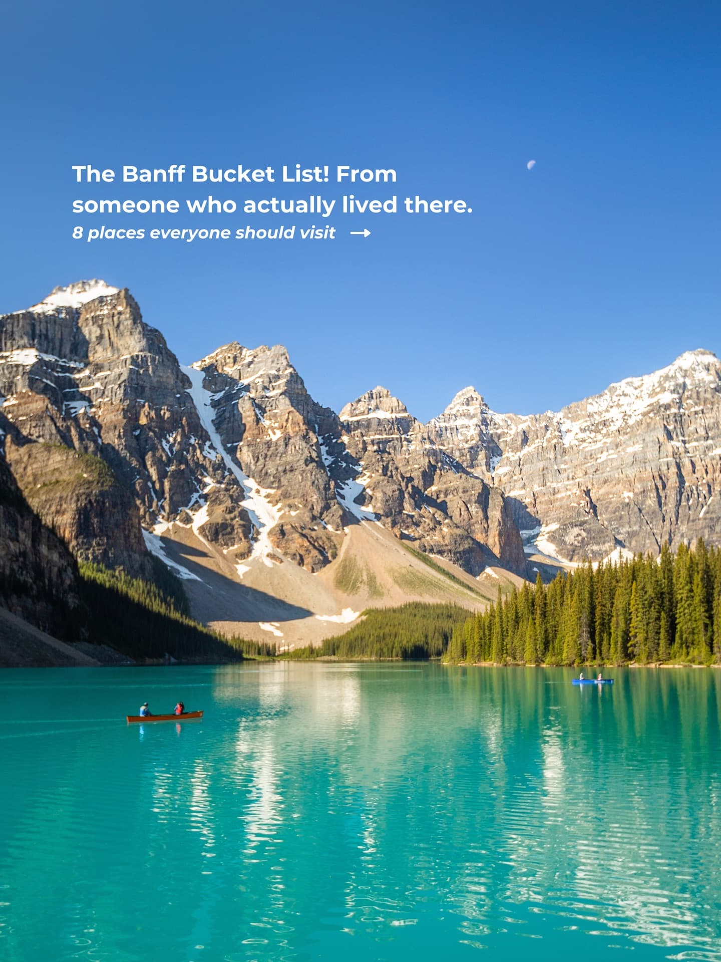 Banff National Park's Must-See Lakes and Mountains