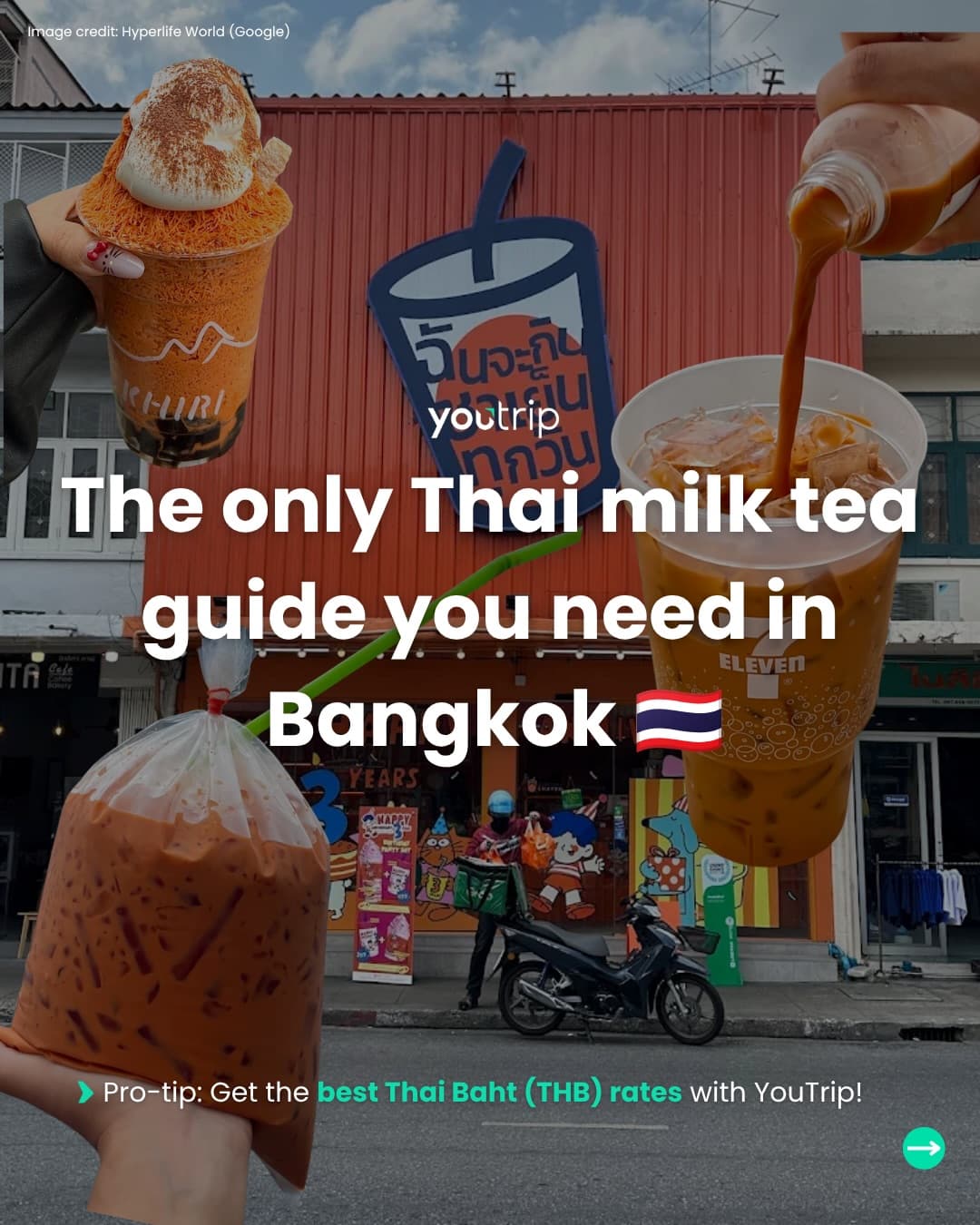Top Thai Milk Tea Spots in Bangkok