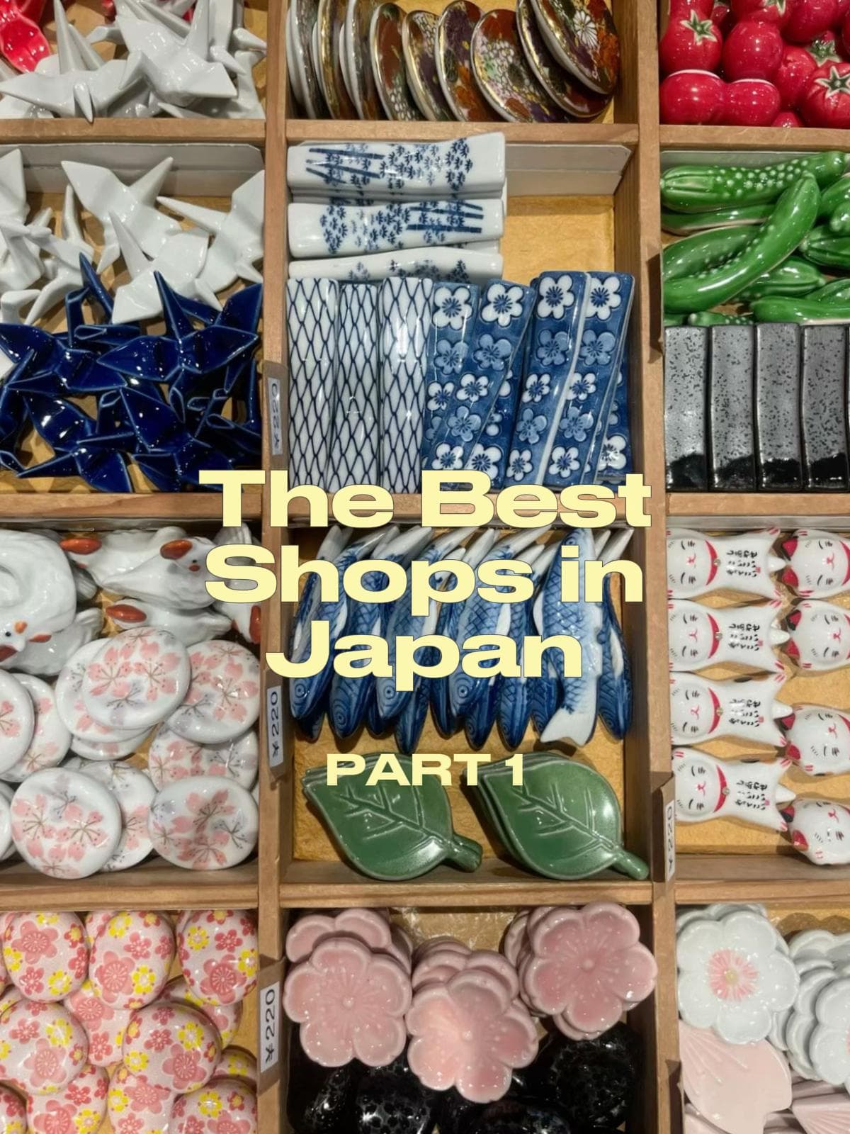 Japanese Shops Featuring Diverse Offerings