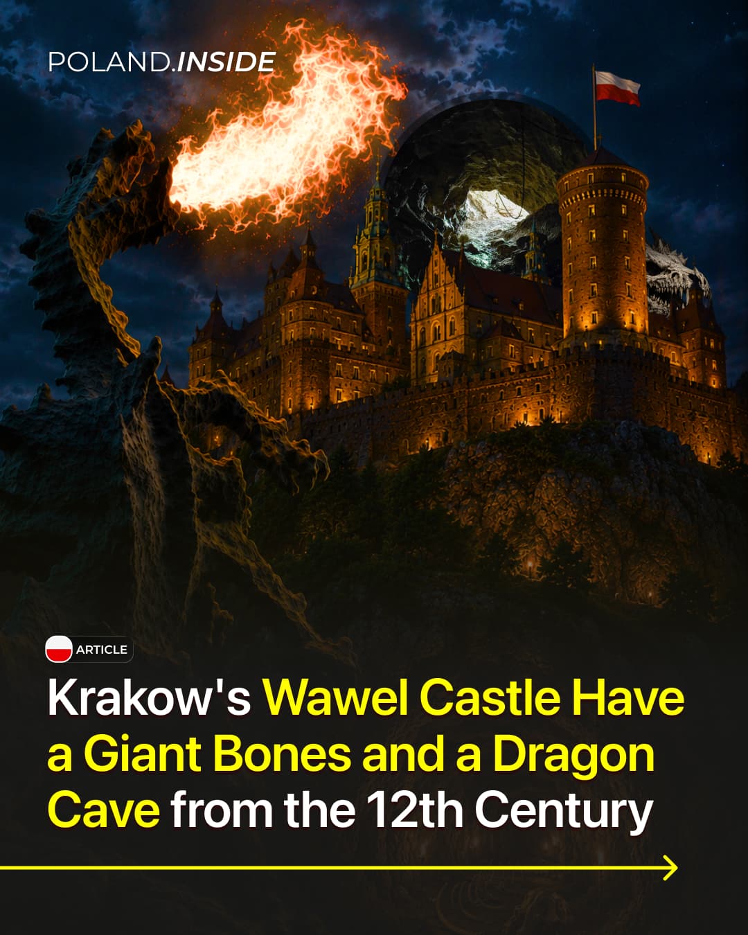 Wawel Dragon Legend Sites In Krakow