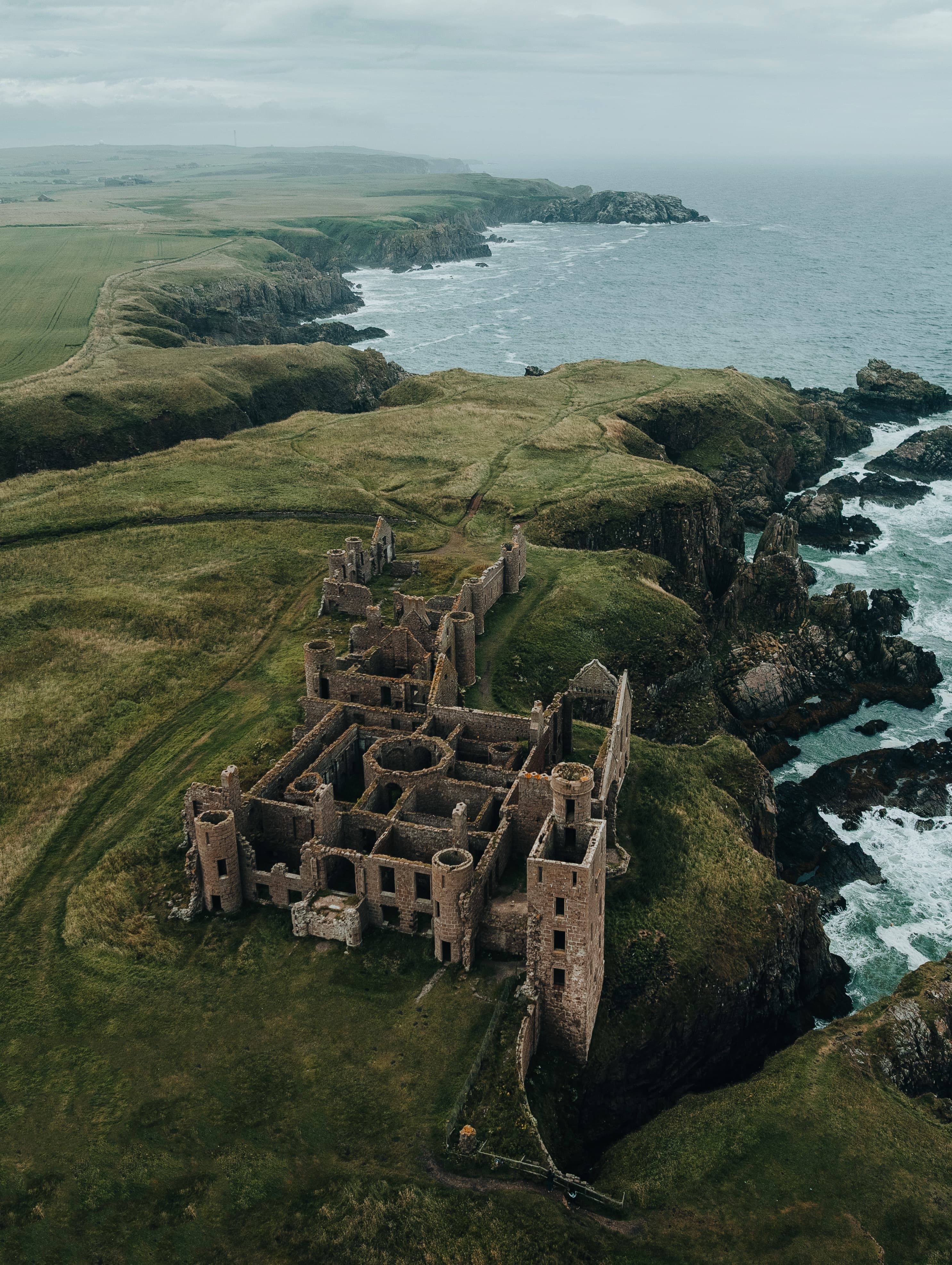 Scottish Castles and Dramatic Coastal Views
