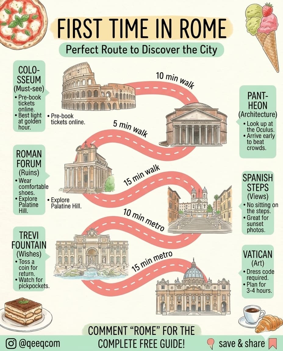 Rome's Top Attractions: A First-Timer's Guide