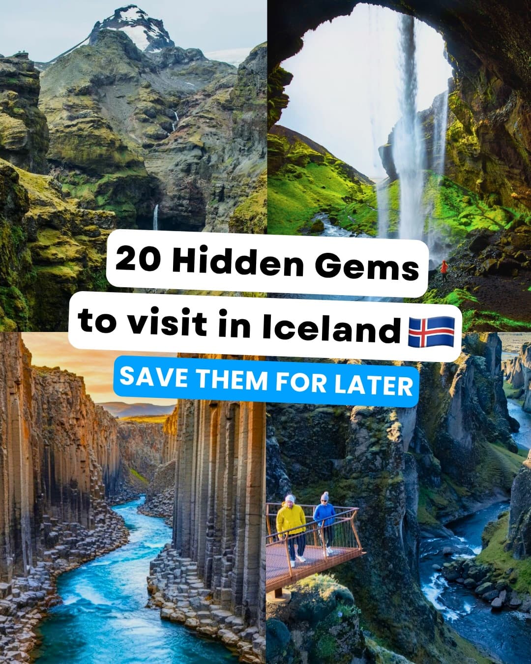 Twenty Icelandic Natural Wonders and Hidden Gems