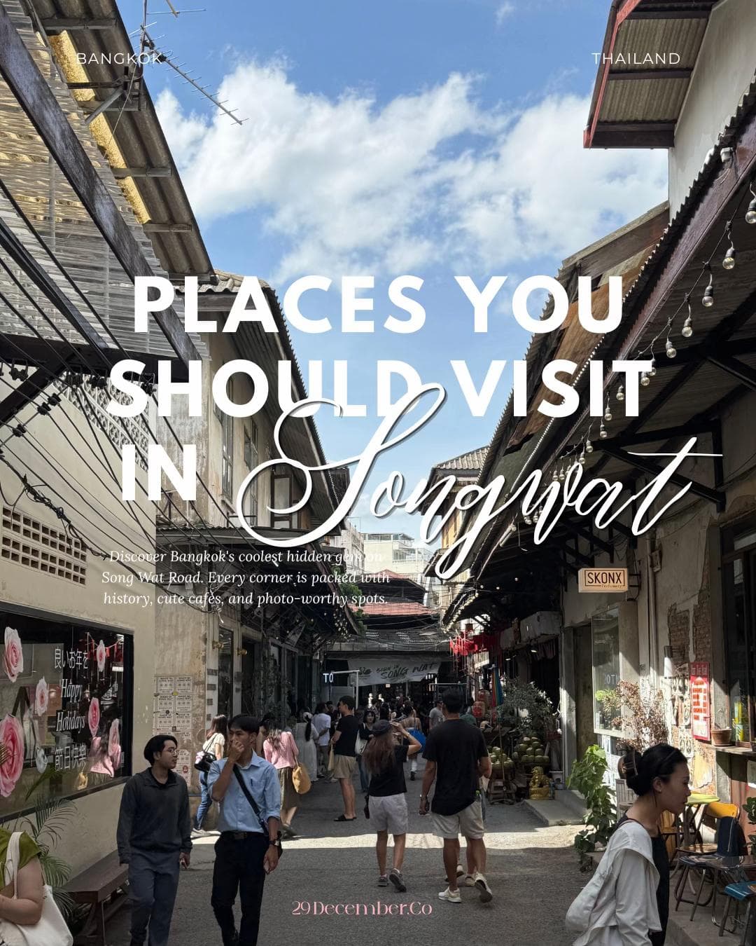 Song Wat Road: Bangkok's Charming Cafes, Shops, and Style