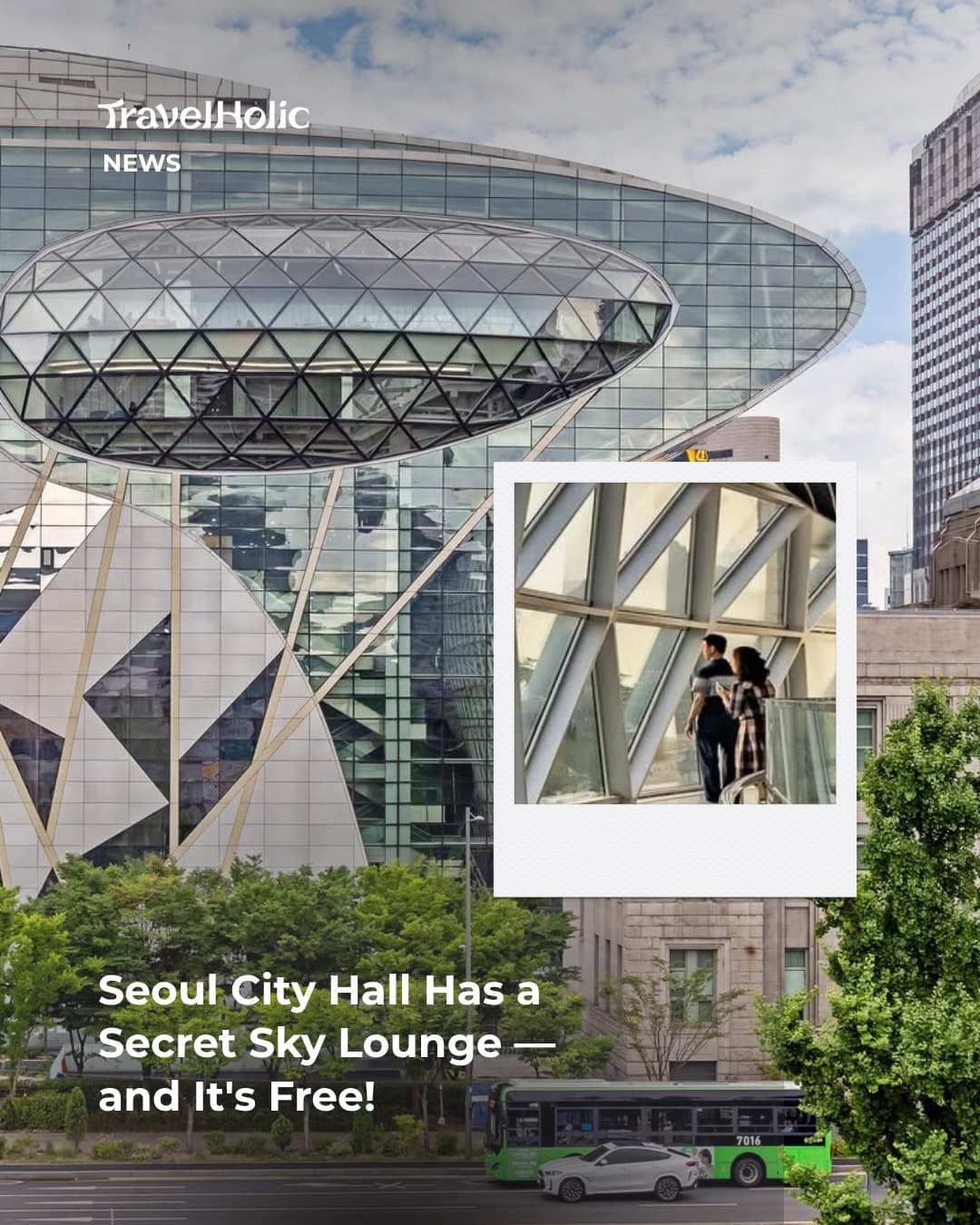 Seoul City Hall Free Observatory Views