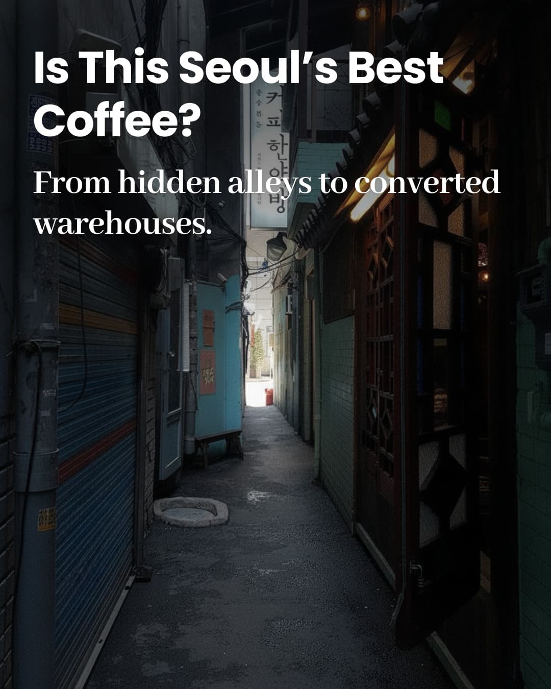Seoul's Unique Coffee Shops And Their Ambiance