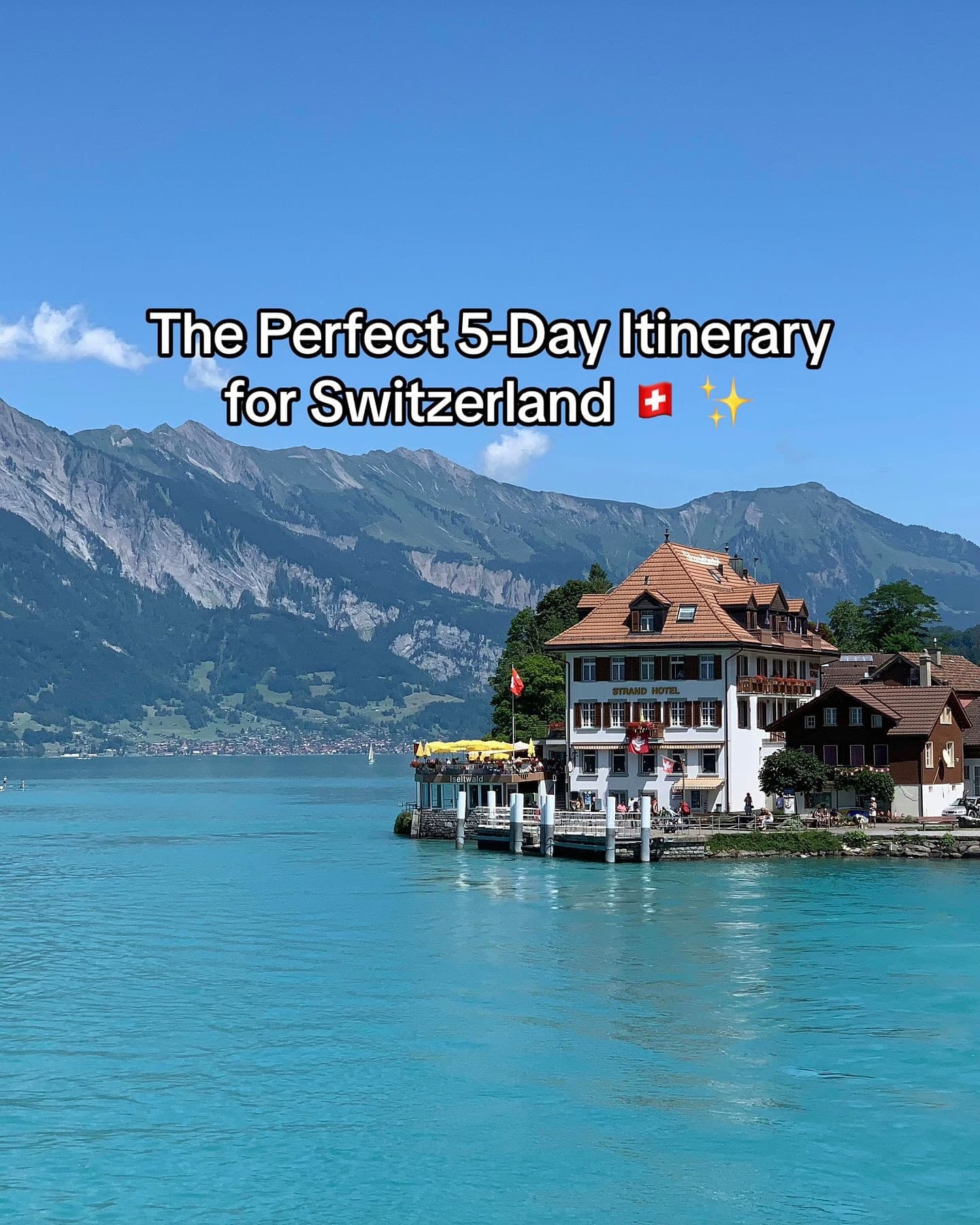 Swiss Alps and City Highlights Tour