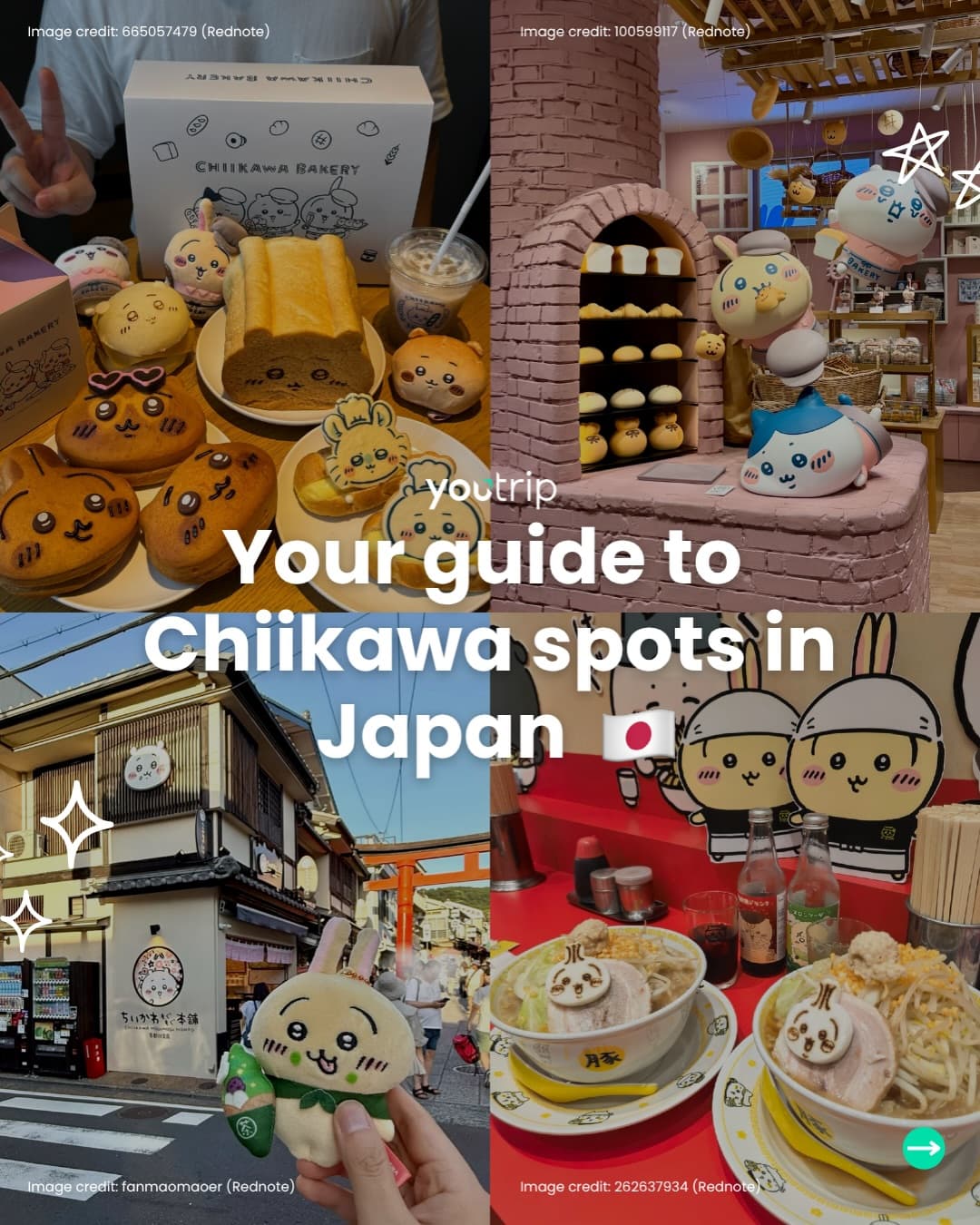 Guide to Chiikawa Stores, Attractions, and Food in Japan