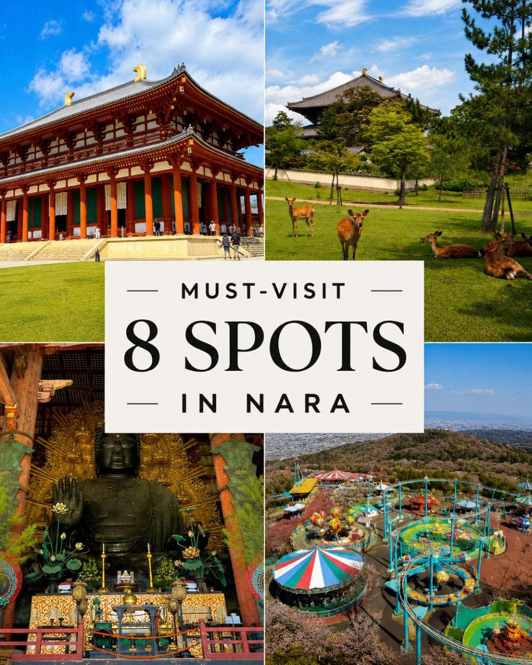 Nara's Top 8 Temples, Parks, and Gardens