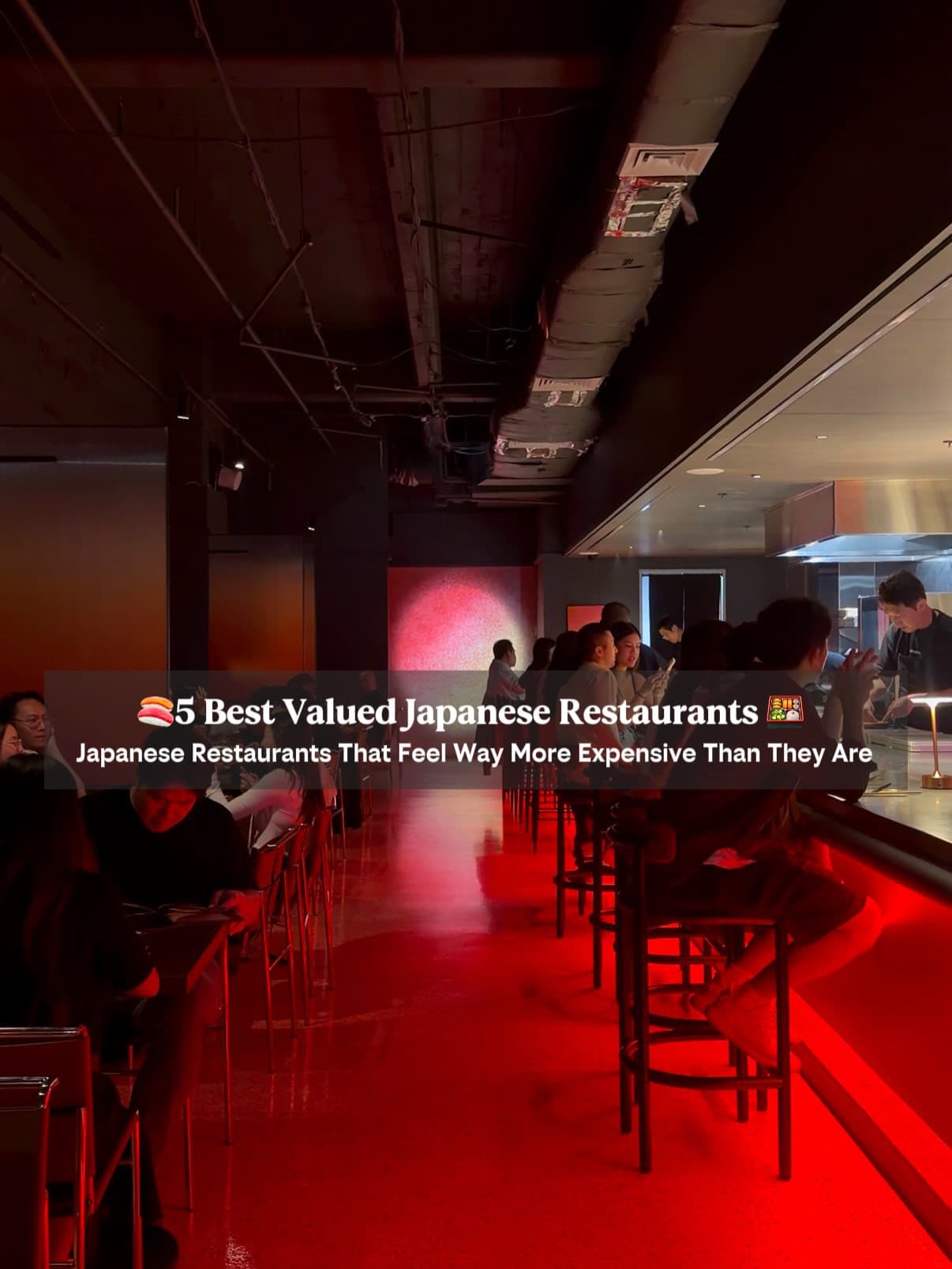 Melbourne's Best Value Japanese Restaurants