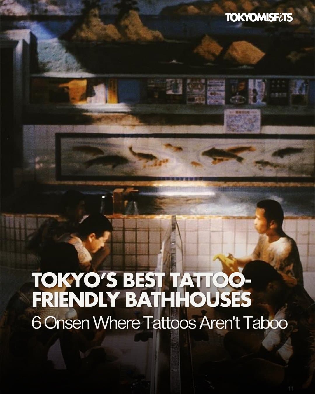 Tokyo's Tattoo-Friendly Bathhouses Embrace Modern Culture