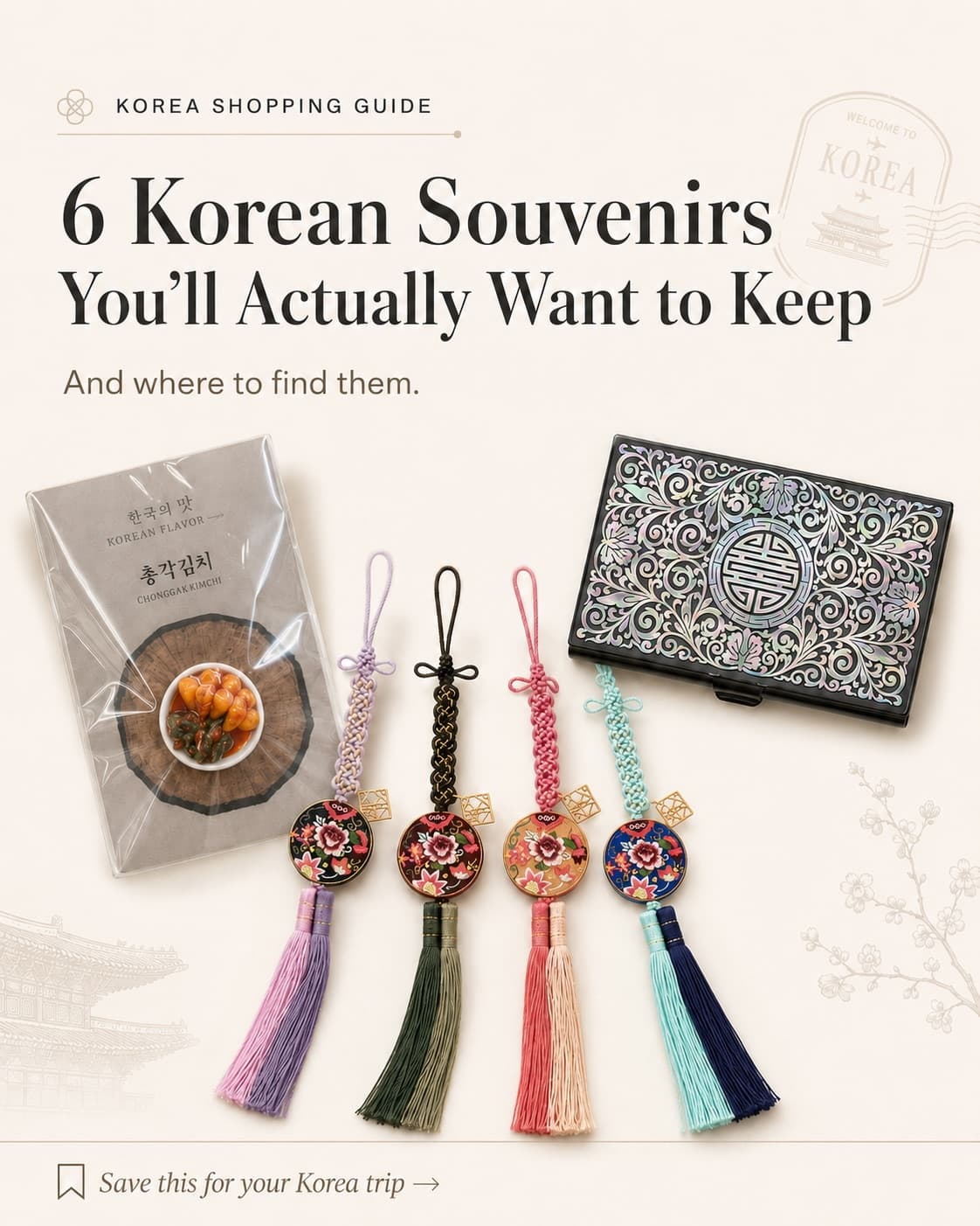 Seoul Souvenirs: Korean Crafts and Unique Keepsakes