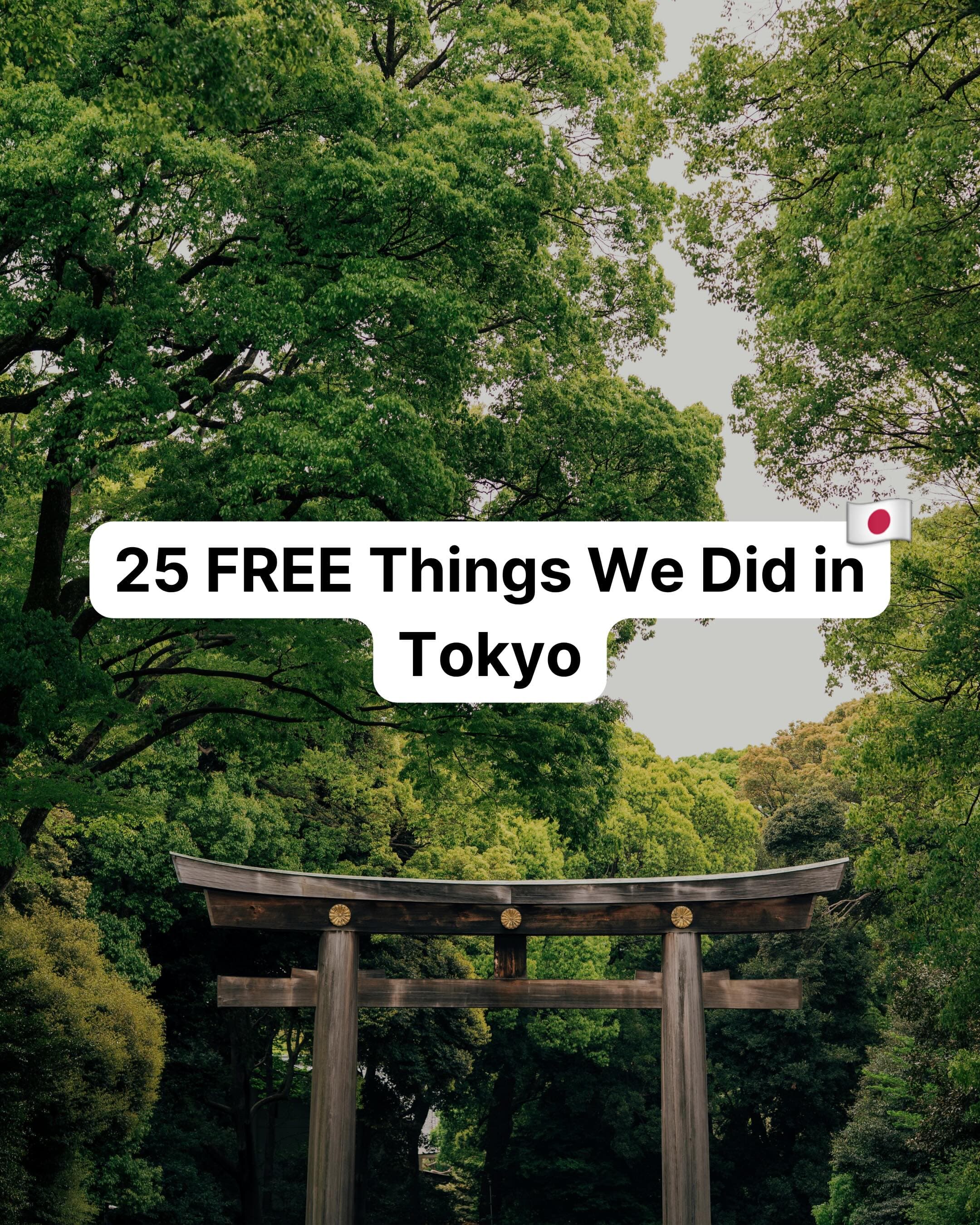 Free Tokyo Attractions And Activities
