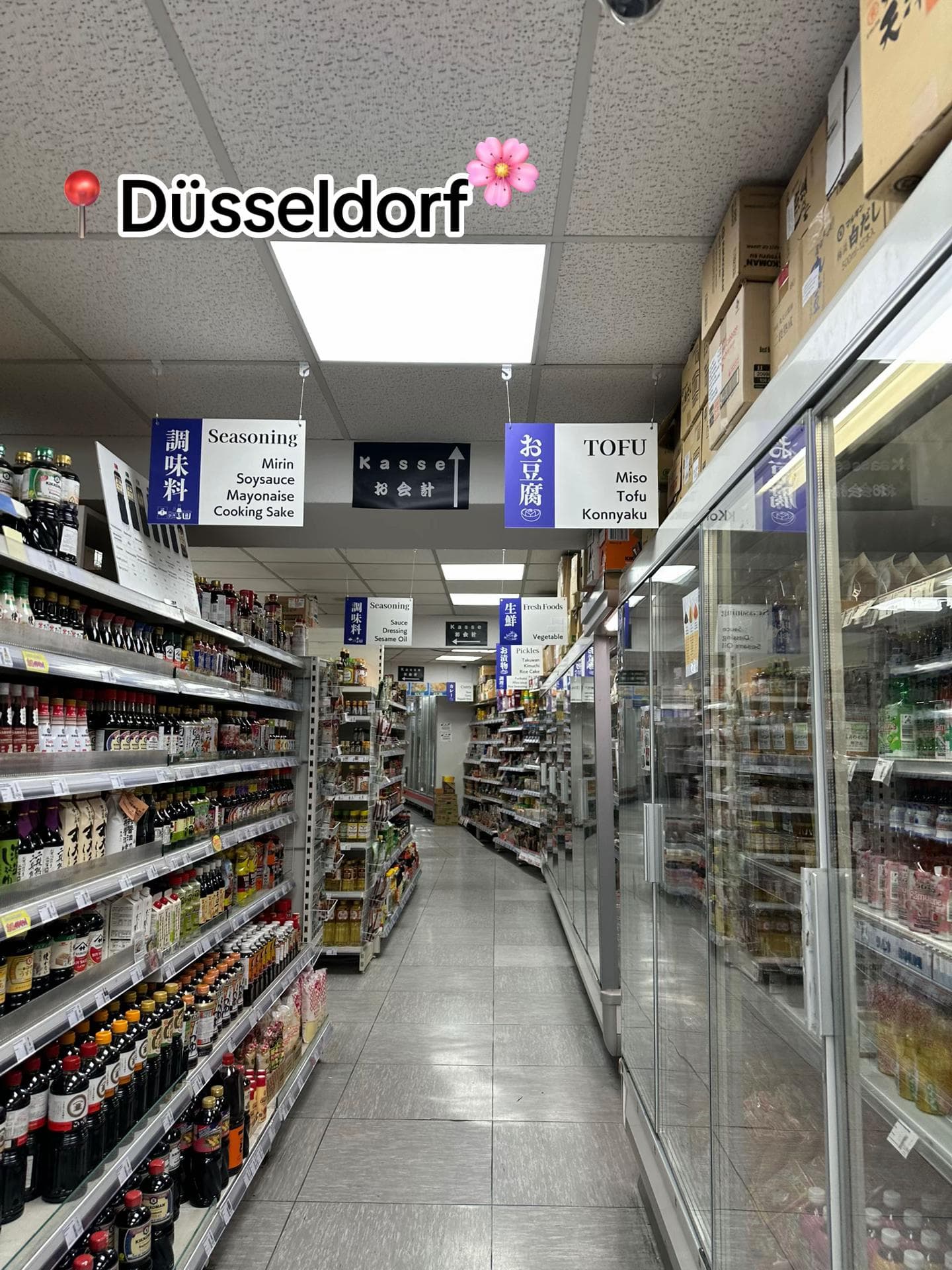 Düsseldorf Stores: Supermarkets and Gashapon