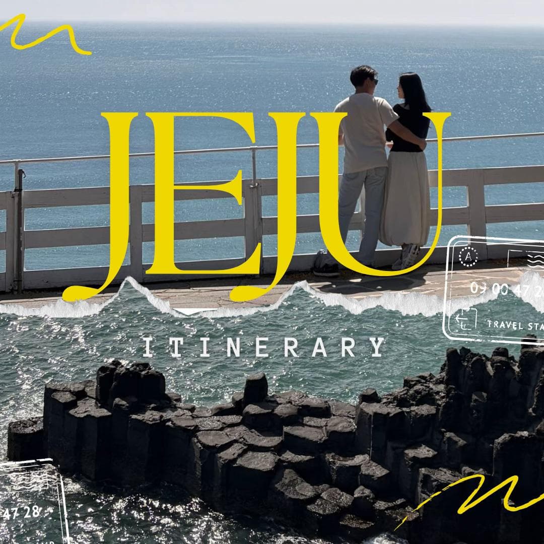 Jeju Highlights: Coastal Drives, Cafes, and Food
