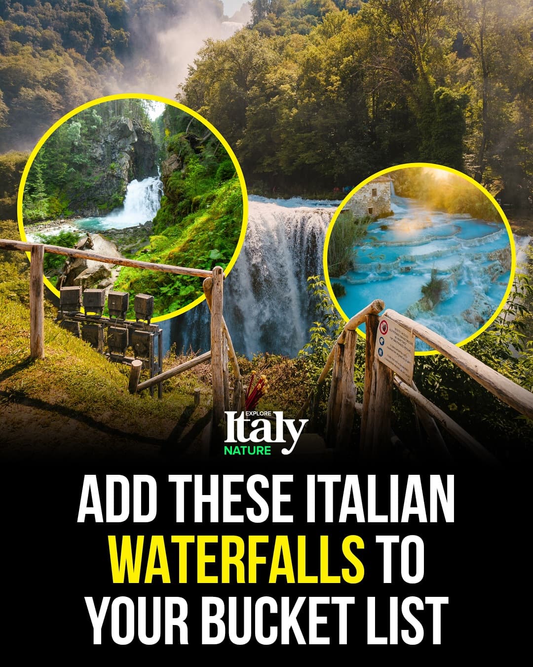 Five of Italy's Most Breathtaking Waterfalls