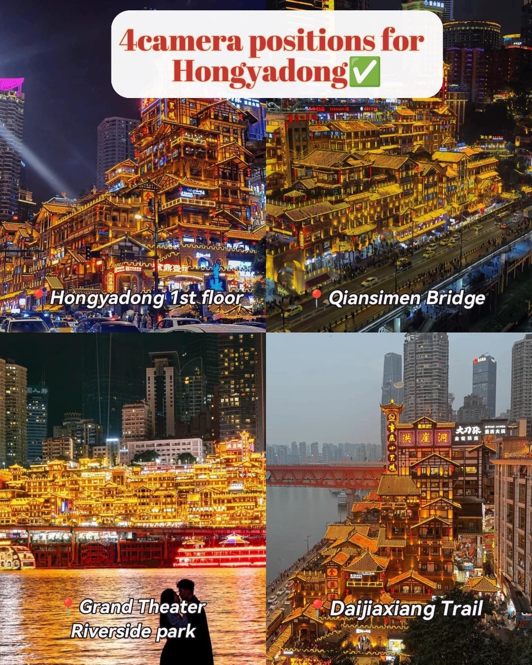Best Hongyadong Chongqing Camera Spots