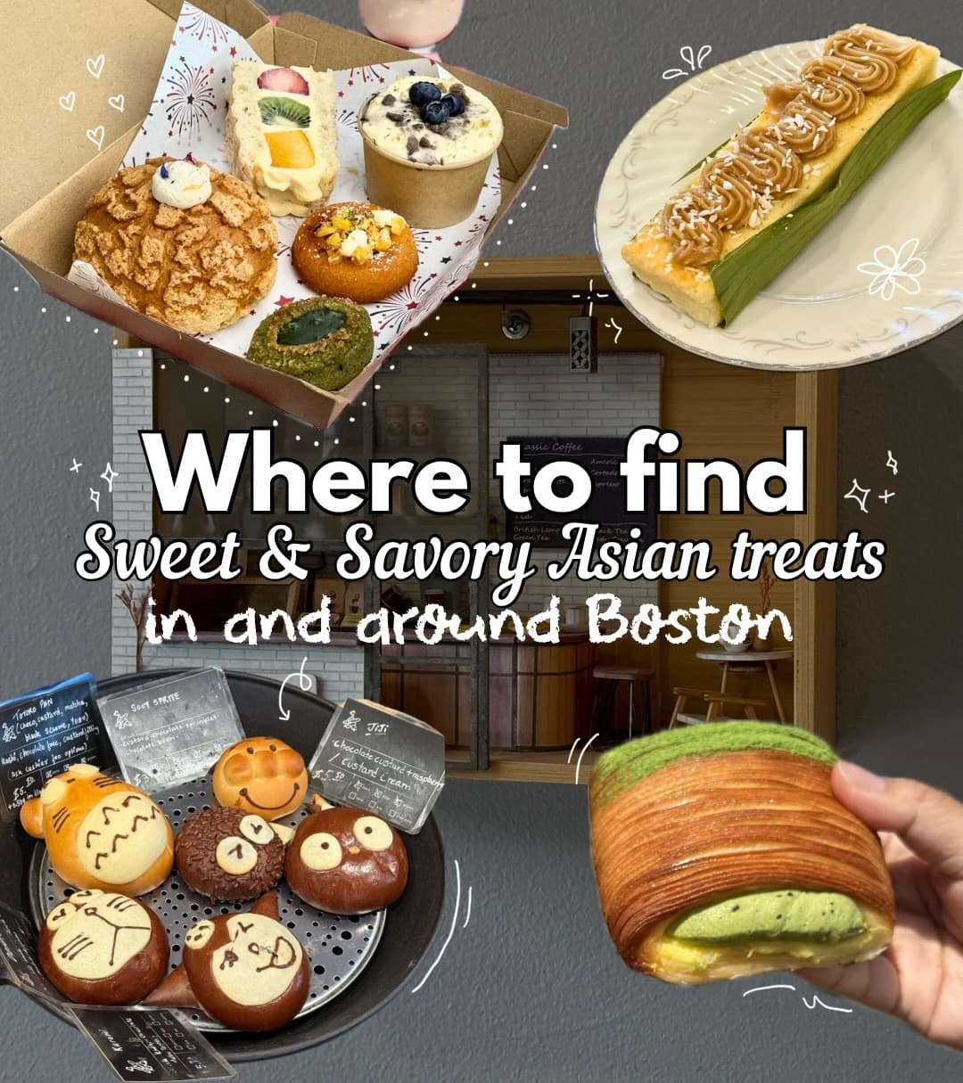 Boston's Asian-Inspired Bakeries and Cafes