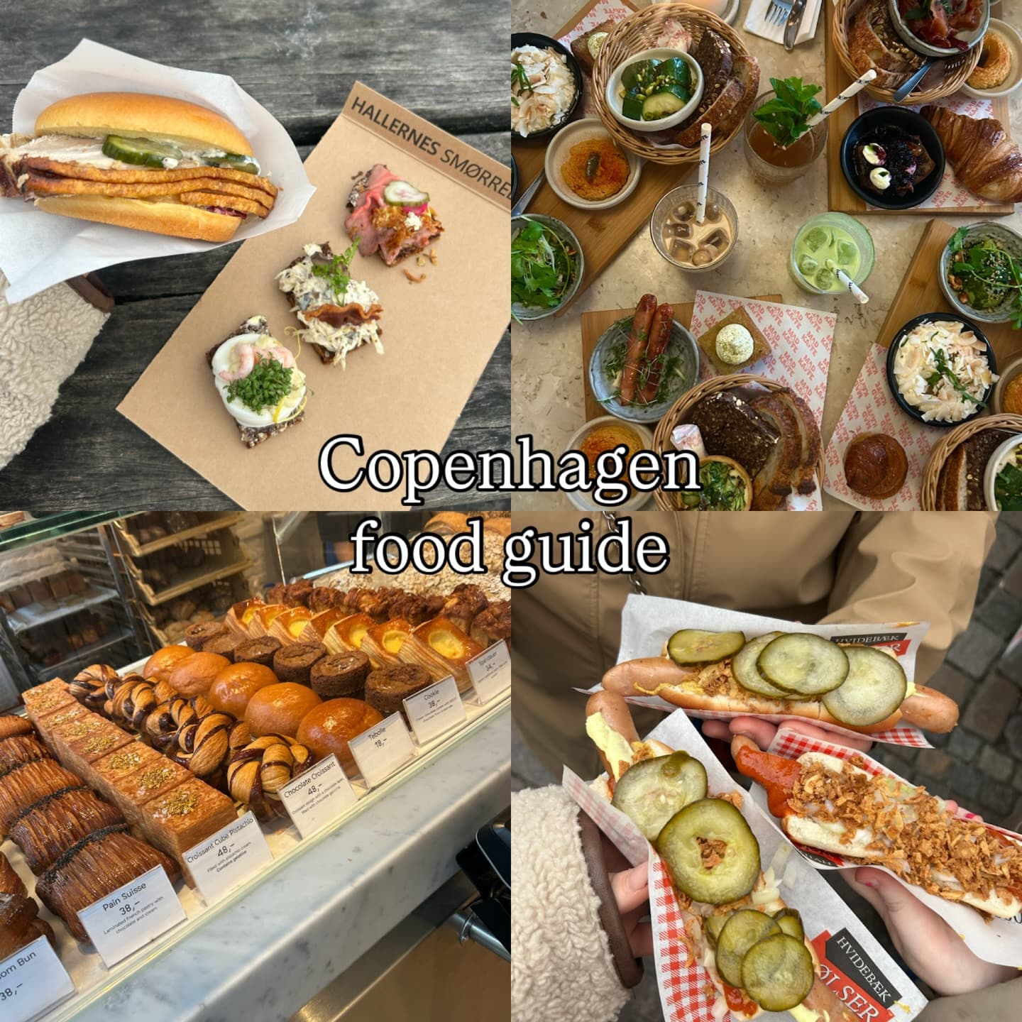 Copenhagen's Top Food Spots for Bakeries & Brunch